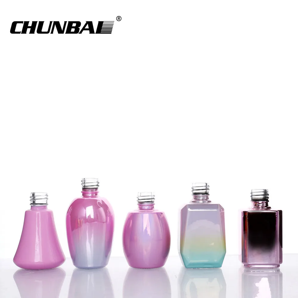 Supplier from China Luxury Pretty 20ml Fancy Uv Nail Gel Bottle Empty Nail Polish Bottles With Brush