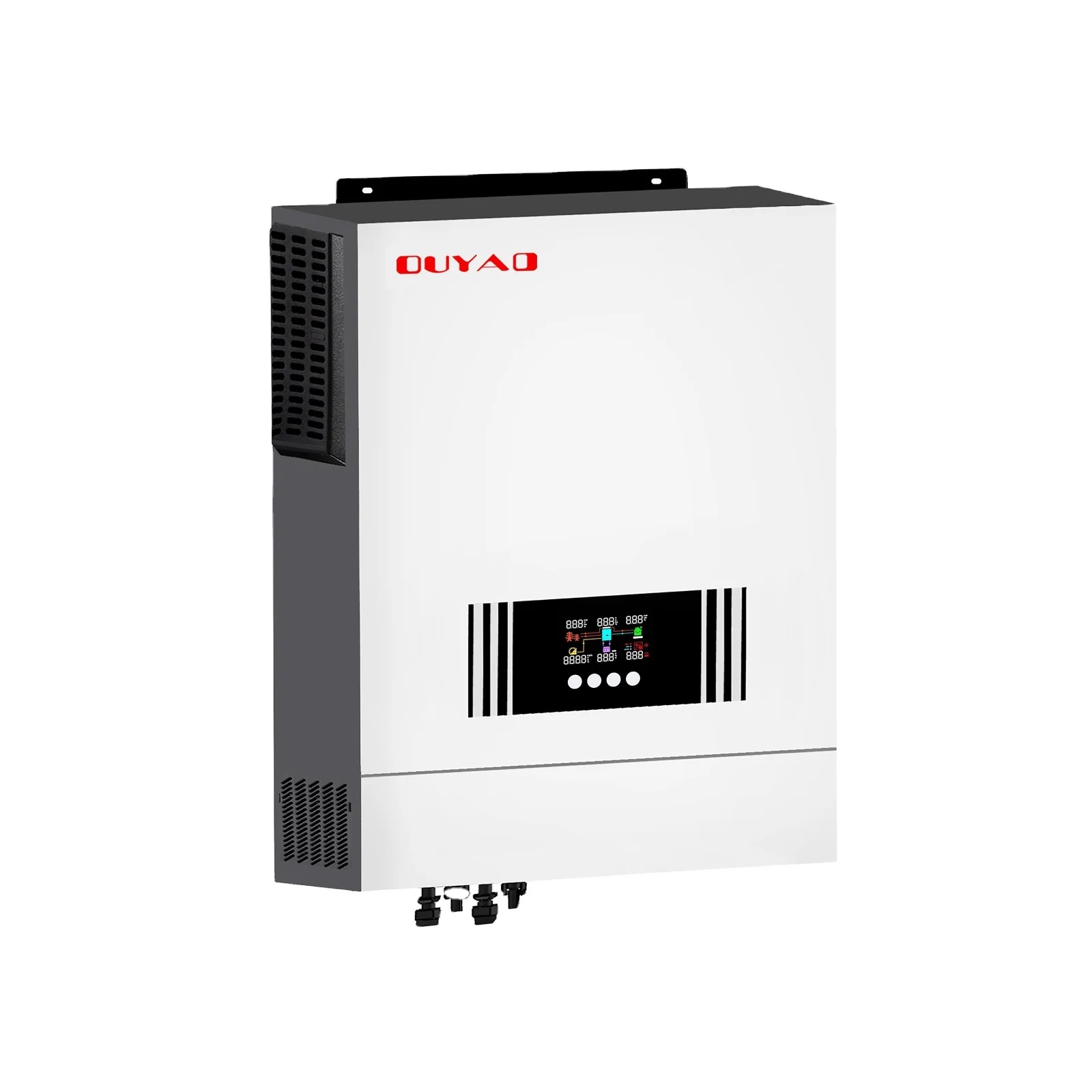 Ouyad HYGMAX-10.2 KW rated power 10200 VA/10200W on and off grid solar inverter feeding voltage 360VDC/500VDC