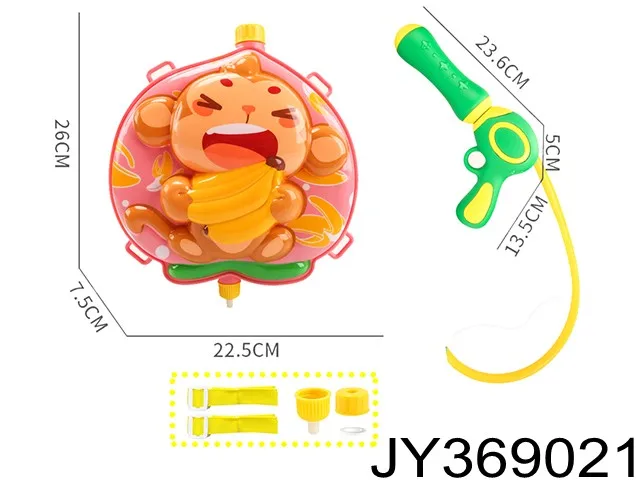 Wholesale Plastic Backpack Water Guns Kids Super Soaker Squirt Water Gun Toys Backpack with 2L Capacity Tank Waterblaster