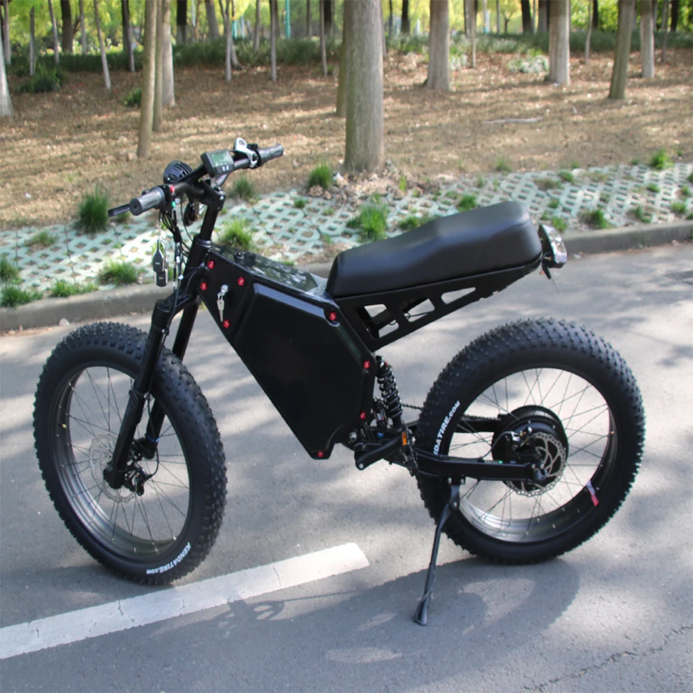Factory fat tire 72v  mountain dirt e bicycle enduro ebike stealth 5000w bomber electric bike
