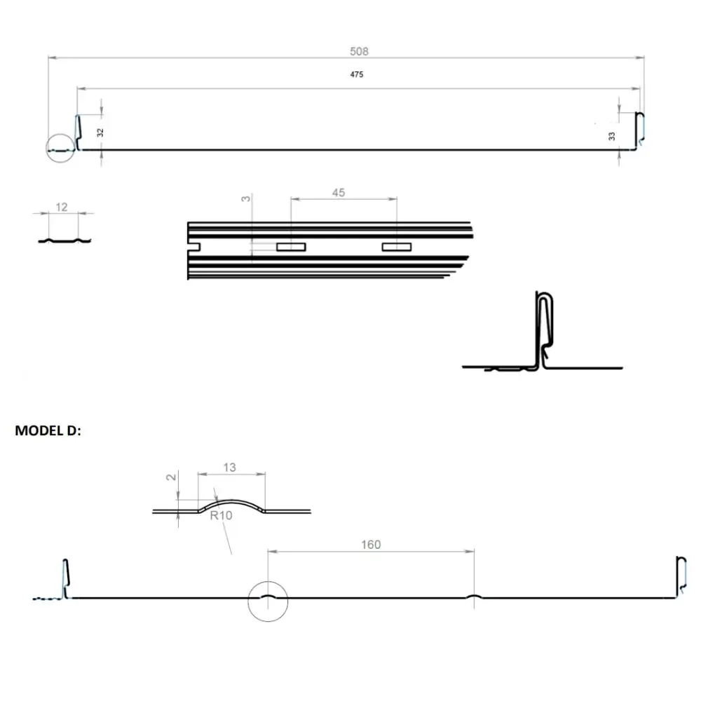 Automatically Width Adjustable Perforated Holes Bemo Standing Seam Roof Sheet Roll Forming Machine