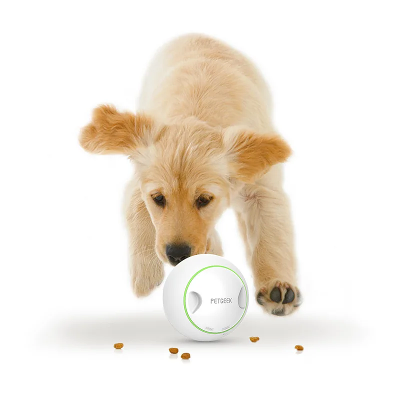 Hunde Spielzeug Pet food dispenser leaker food feader interactive puzzle toy automatic rolling dog treat ball
