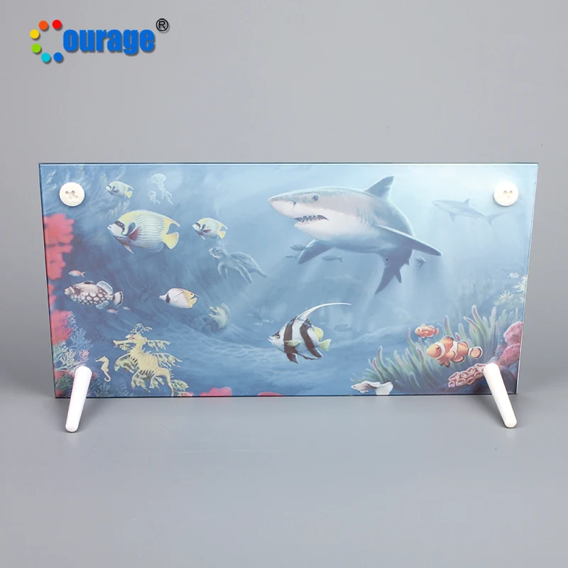 Sublimation Coated Glass Photo Picture Frame Design BL-29