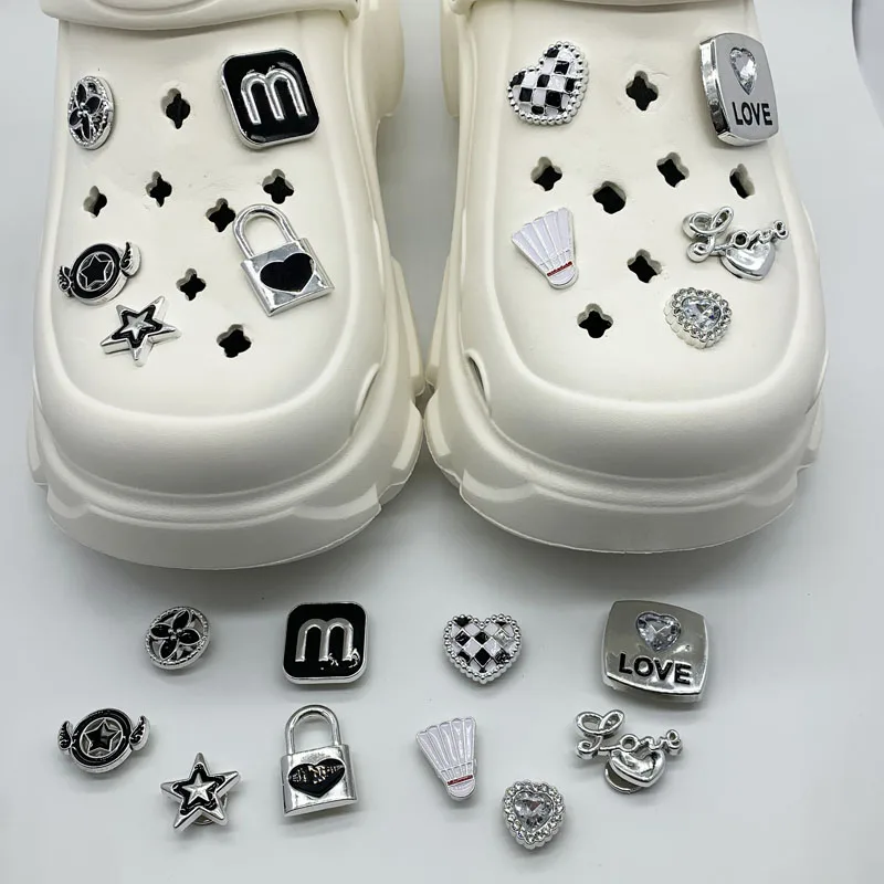 Decor Bridal Shoe Charms Shop Decoration Ideas Genuine Leather Shoes Decorative Rivets