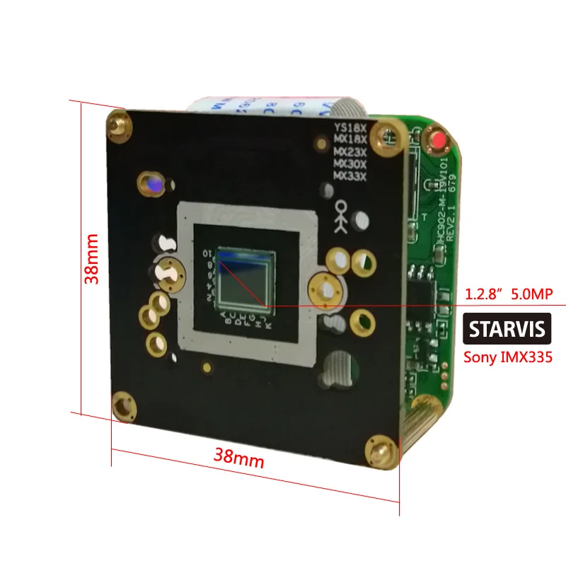 5.0MP Low-illumination HD Network IP Camera Module Hisilicon 3516AV200+FOR Sony IMX 335 Cmos Sensor Modul cctv