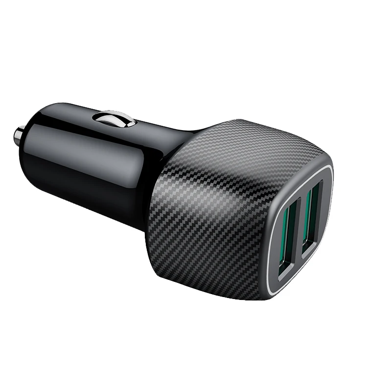  Быстрое Автомобильное зарядное устройство Qc 3 0 с двумя Usb-портами 12