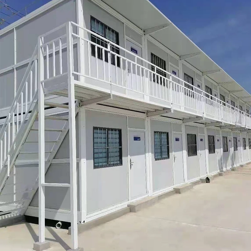 Low Price 20ft Modular Mobile Tiny Home Portable Fold Folding Foldable Prefab Container House with Toilet