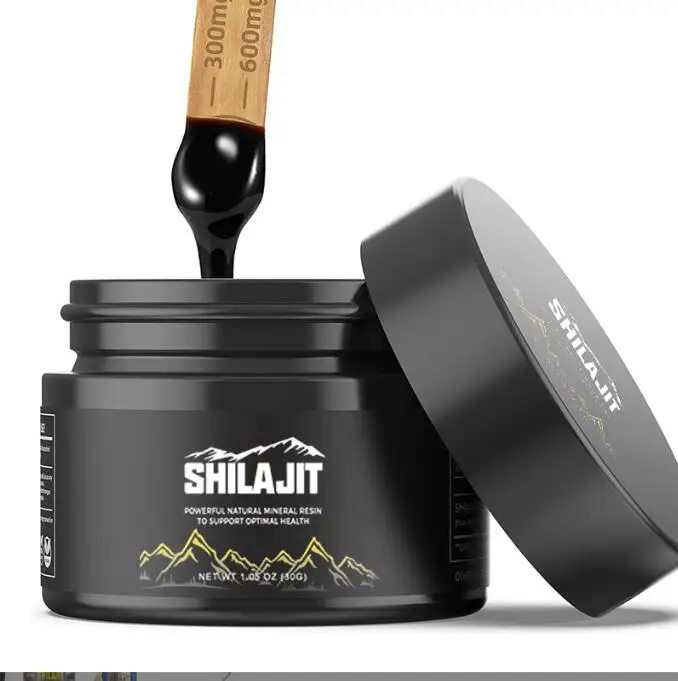 Shilajit Resin with Fulvic Acid Trace Minerals Original Pure Shilajit gel with 85+ Humic Acid Supplement Gel
