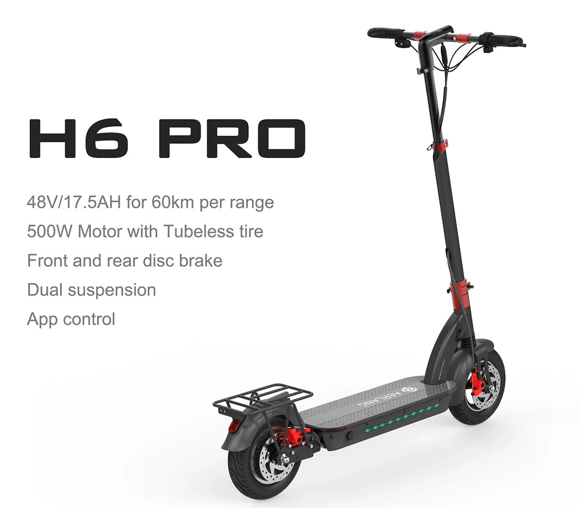 
aerlang 10 inch off road electric scooter for adults  (62311383063)