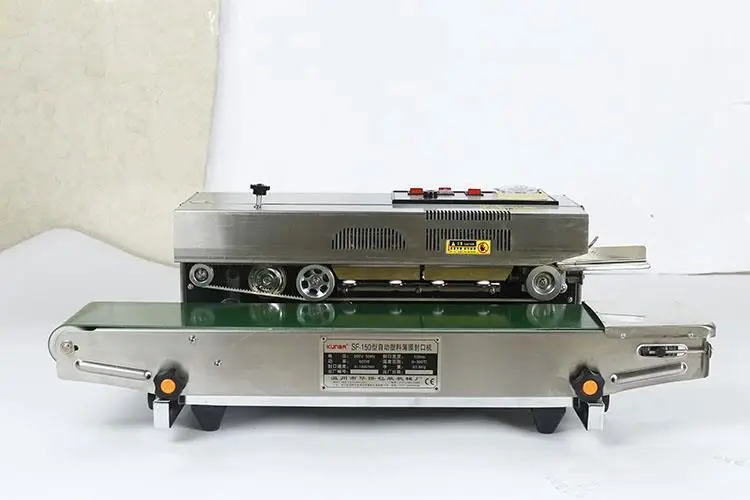 
SF-150w continuous band sealer machine 