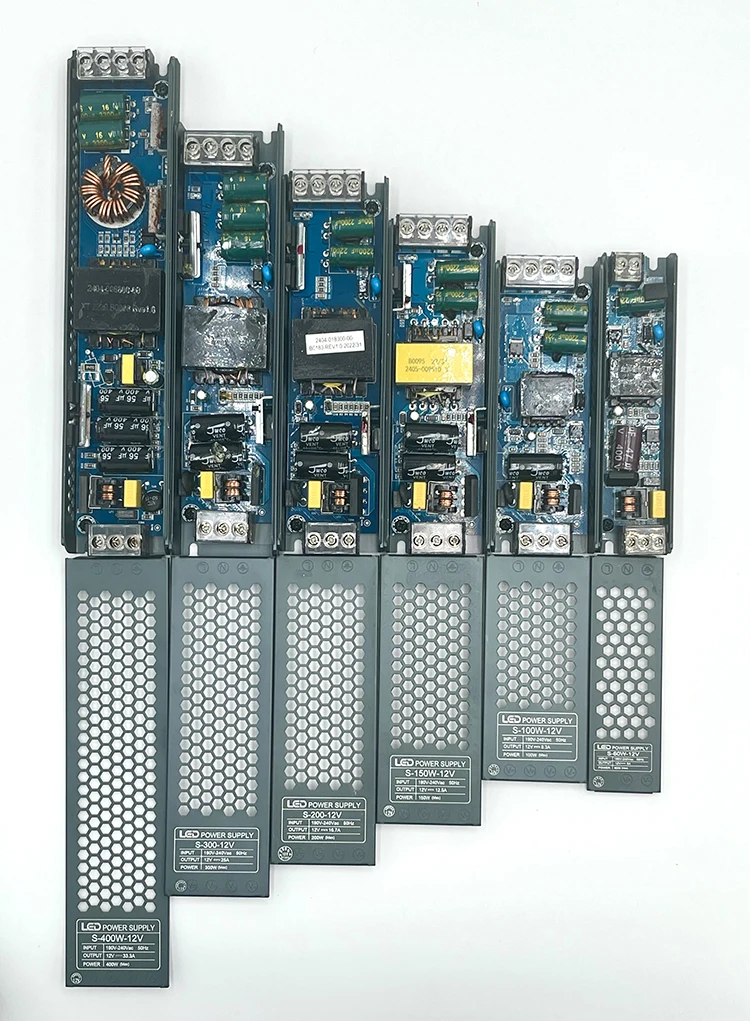 High Quality Ultra Thin 12V 24V Slim Led Driver Switch Led Power Supply for Led Strips