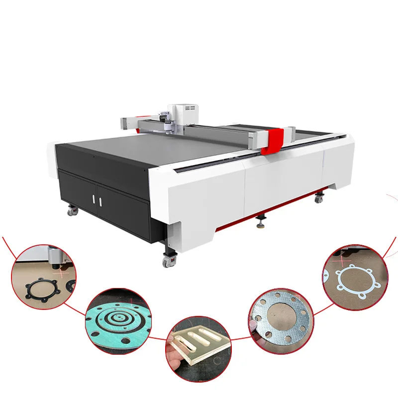 400W High Power CNC Gasket Oscillating Knife Cutting Machine for Custom Gasket Cutting