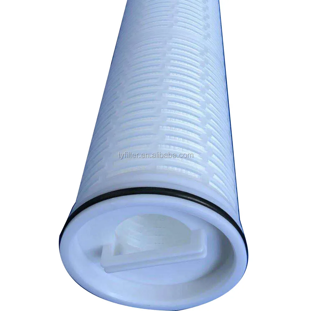 PP pleated  water filter element large flow water filter cartridge 40 inch 20 inch 5 micron for waste water treatment