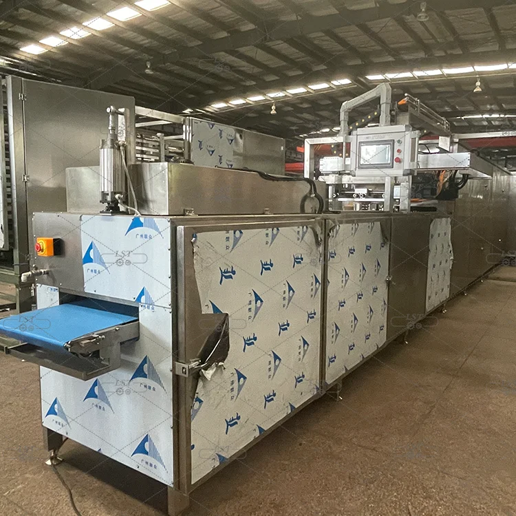 LST full automatic high capacity center filled chocolate production line