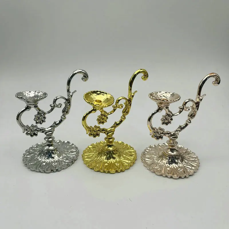 Wholesale Metal Bracket Crystals Sphere Stand Magic Lamp Shape Base Pedestal For Home Decor