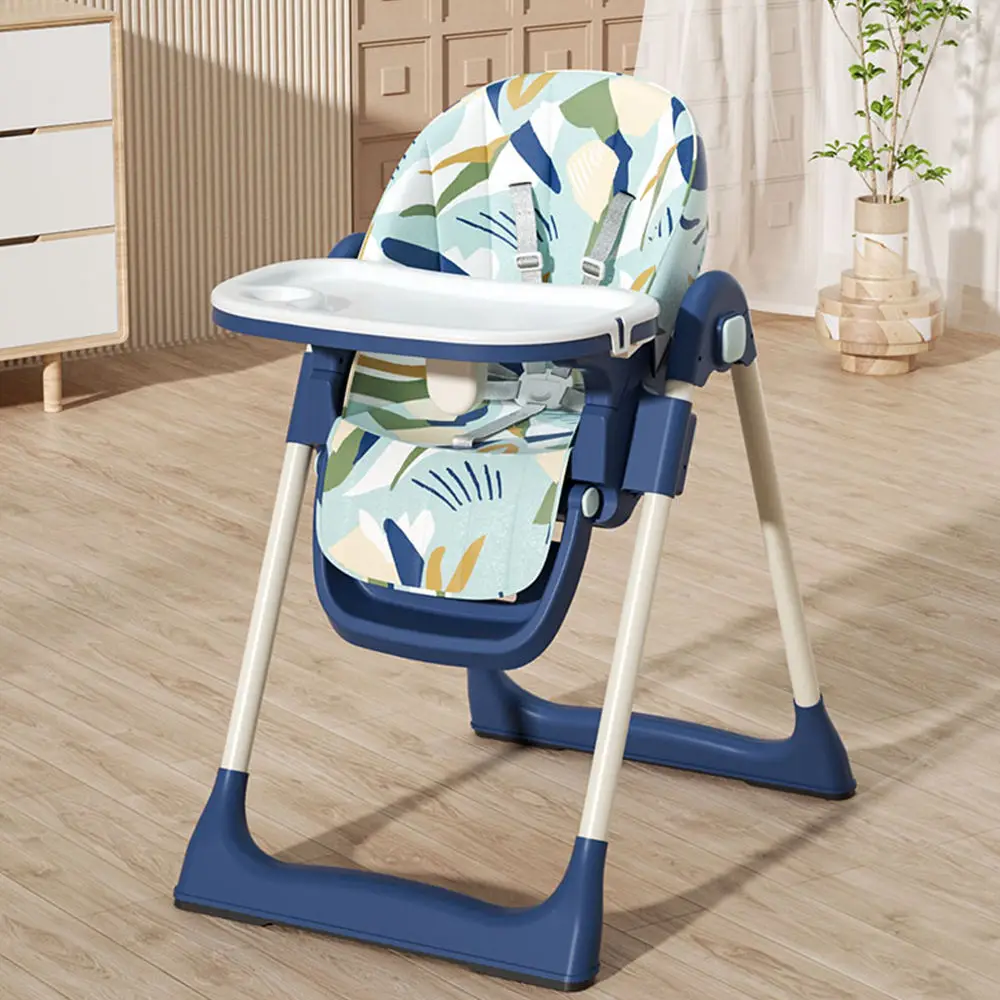OEM foldable kids chair folding infant Baby High Chairs Feeding Highchair Adjustable Dining for Children eating