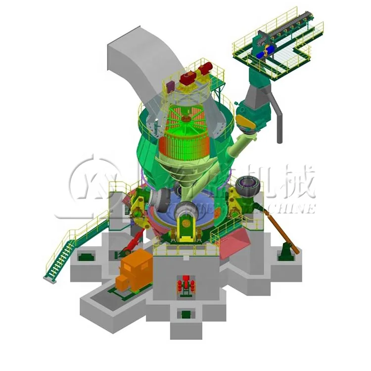 Ultrafine Grain Vertical Grinding Mill Machine for Blast-furnace Slag Stone Powder