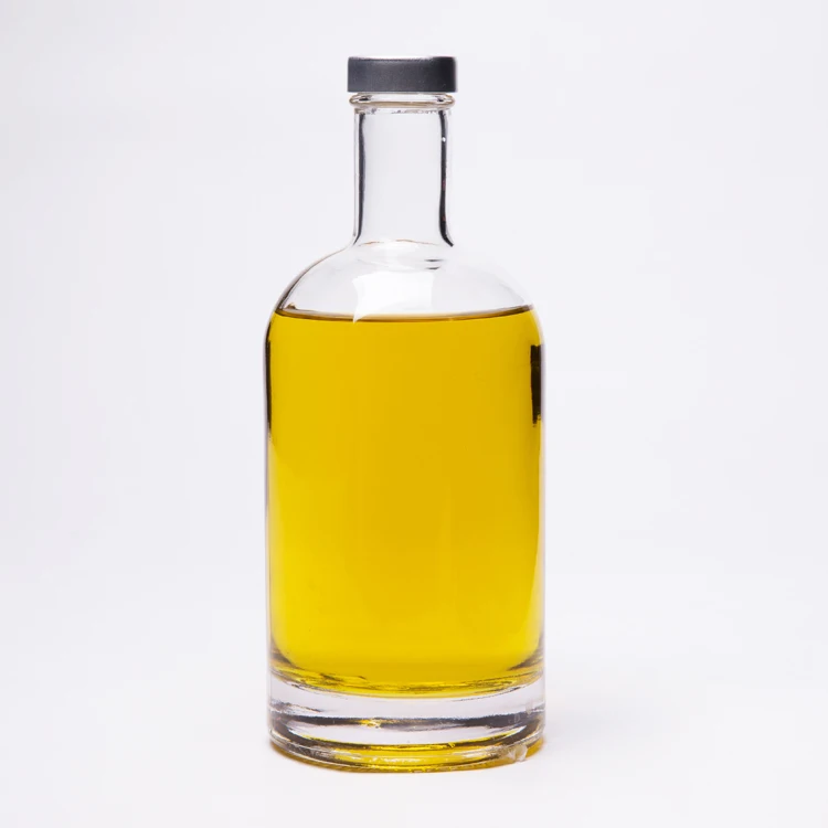 Hot Sale New Design  750ml Glass Liquor Bottles for Vodka Tequila Whiskey Rum