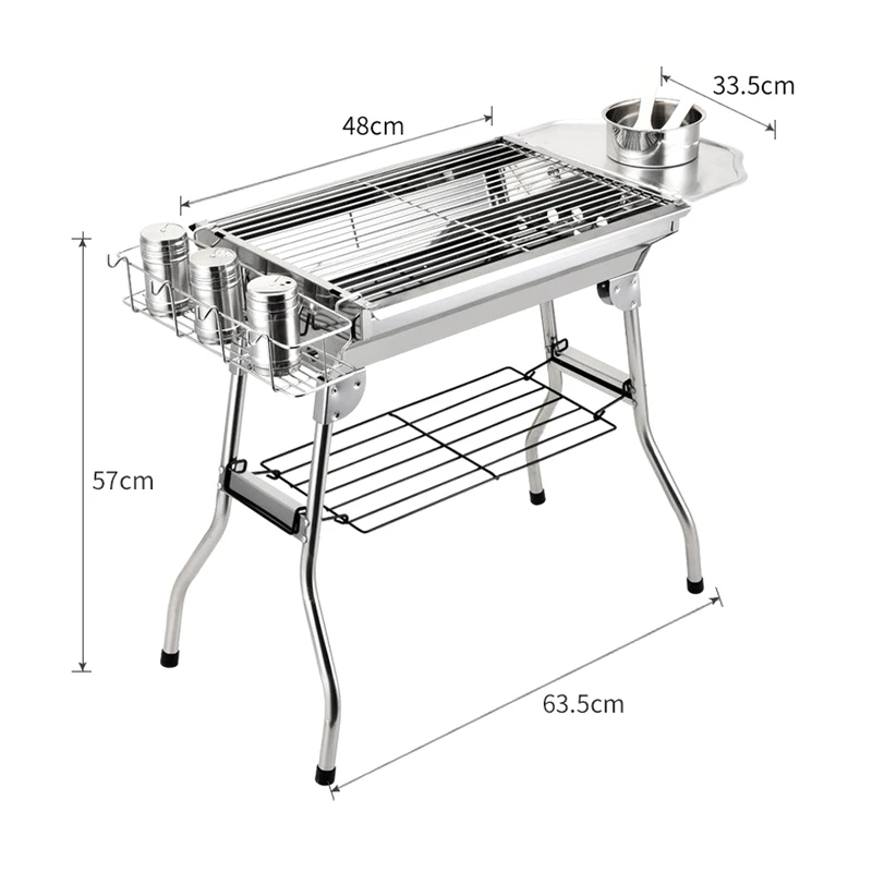 Электрическая портативная решетка-гриль для барбекю на открытом воздухе