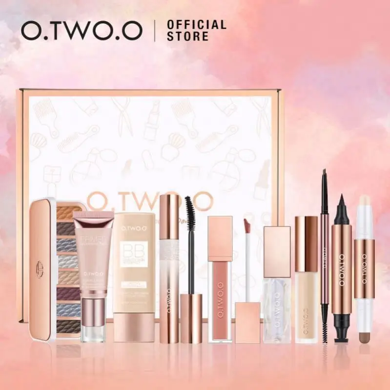 Cheaper Daily Use Cosmetics 10Pcs Makeup Set All In One