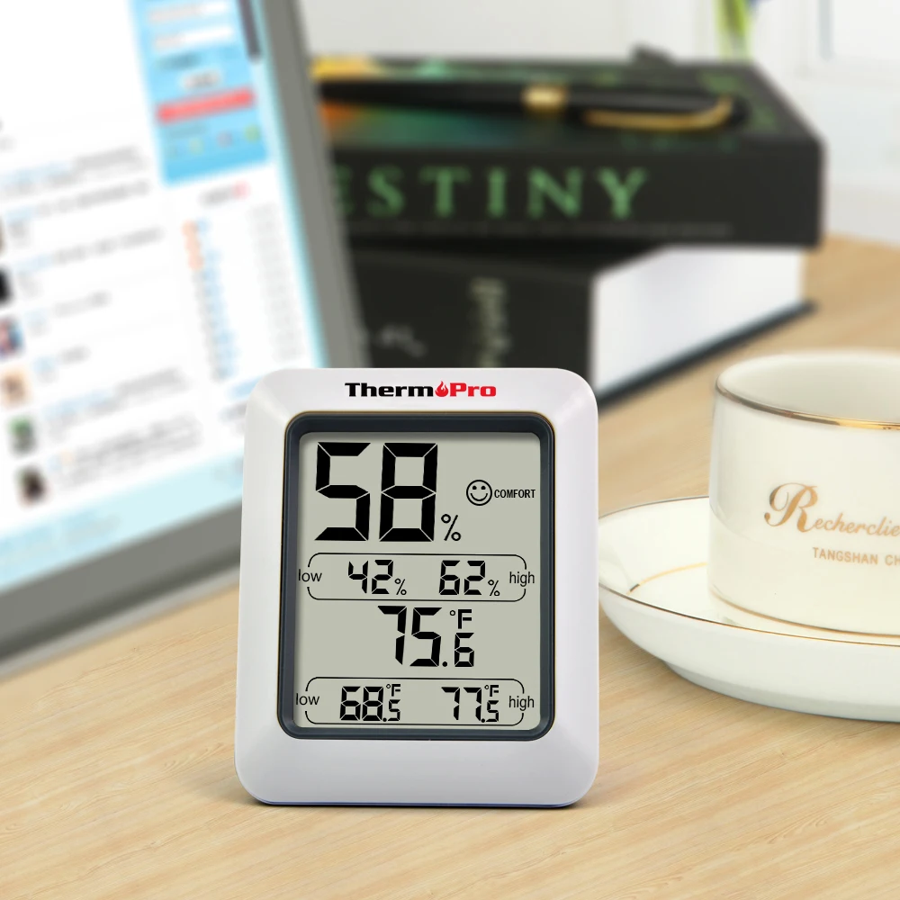  ThermoPro TP50 Лучшая детская комната гигрометр термометр Метеостанция для