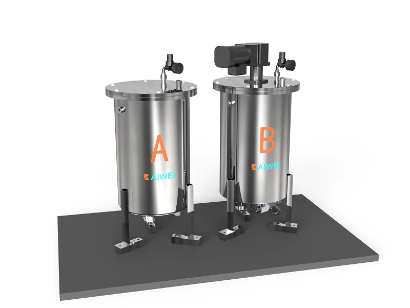 Автоматическая полиуретановая дозирующая машина KW520D, машина для литья под давлением полиуретана