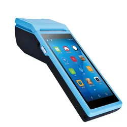8.1 Android system 58mm Industrial PDA 3G/4G LTE Portable Rugged IP65 Terminal Printer