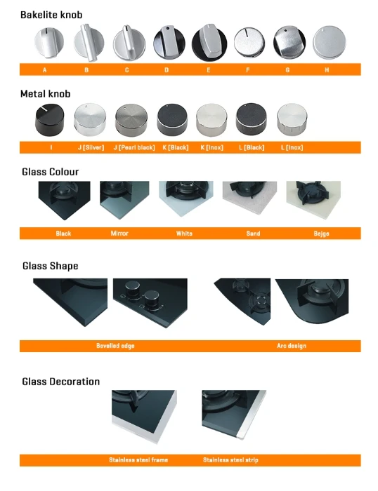Customized Single Kerosene Wok Gas Stove With Oven 5 Burner