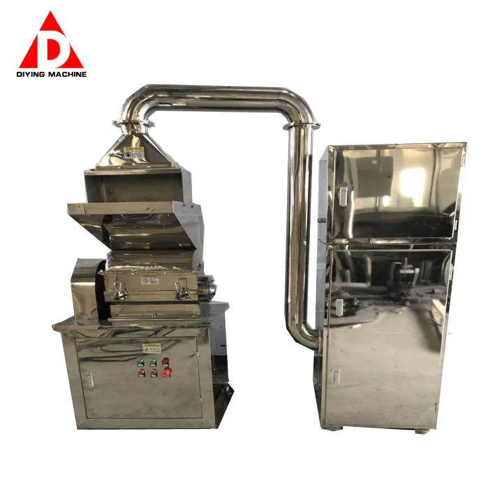 Stainless Steel Pharmaceutics Pearl ,Walnut Shell ,Herb,Licorice Coarse Mill Crusher Crushing Machine