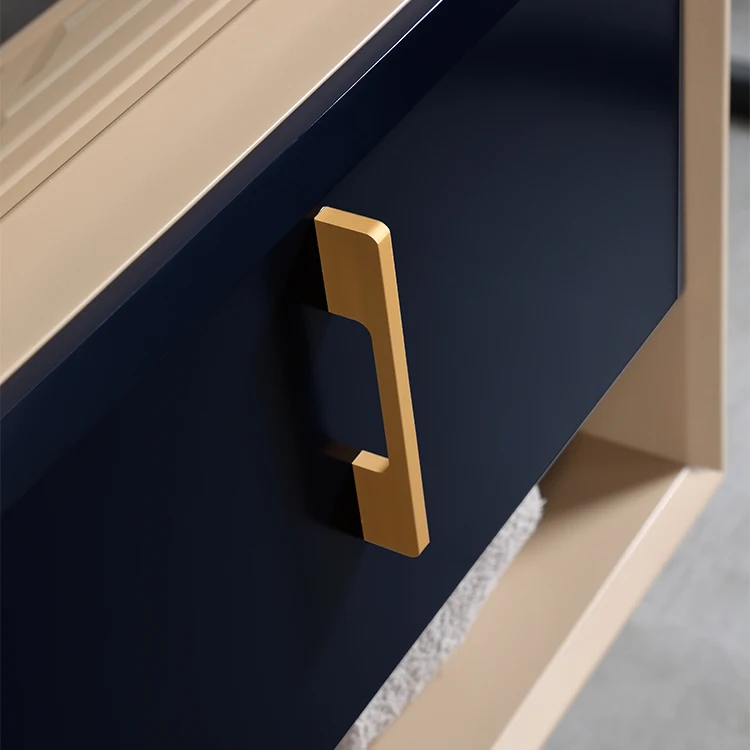 Top quality new design home decoration modern bathroom cabinet vanity with smart mirror