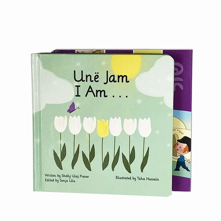 2024 best selling toys interesting story book custom board book printing intelligence book for kids