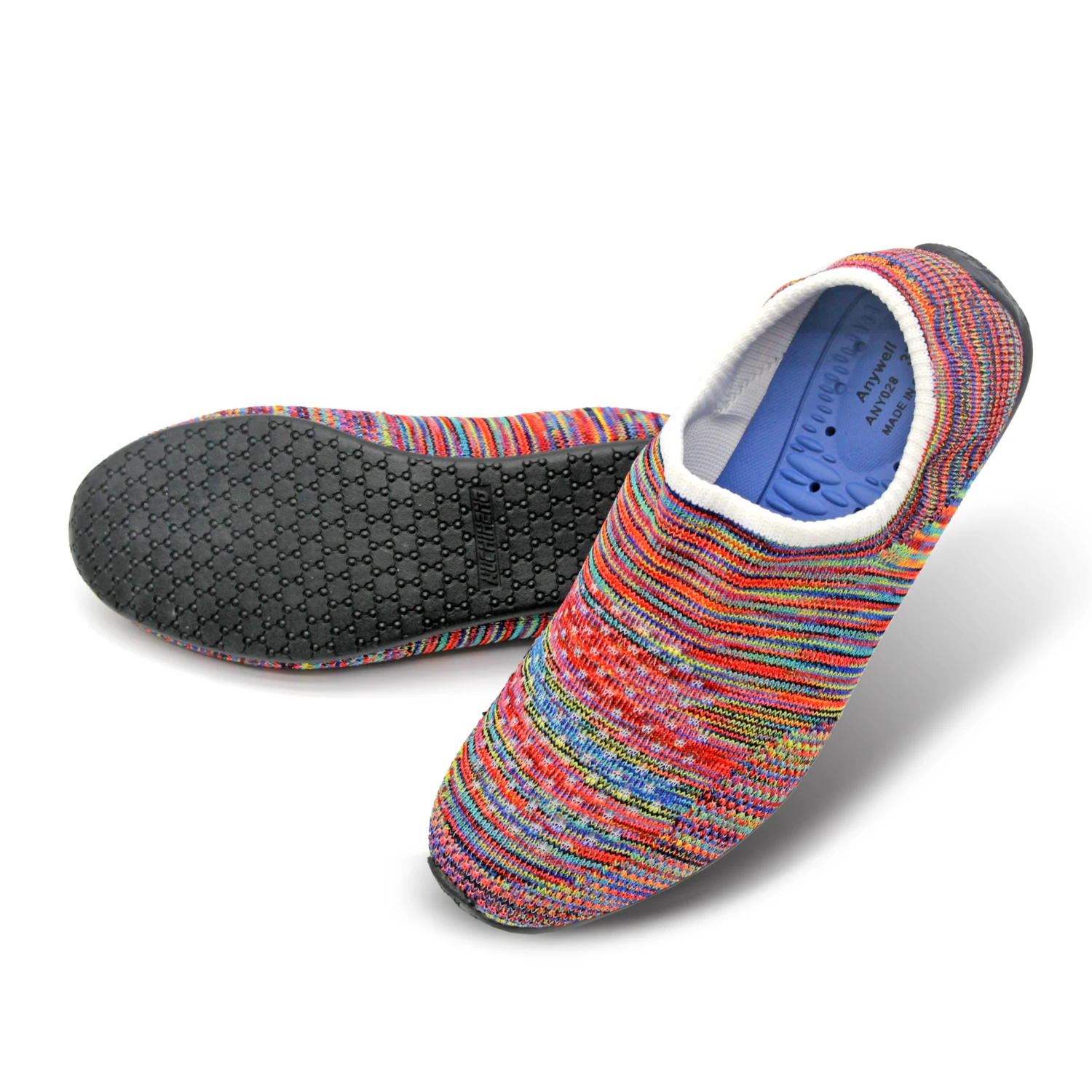 Barefoot Shoes Women Training Sport Grounding Nurse Shoes Earthing Fabric Slip On Zero Drop Outsole For Citywalk Healthy Shoes