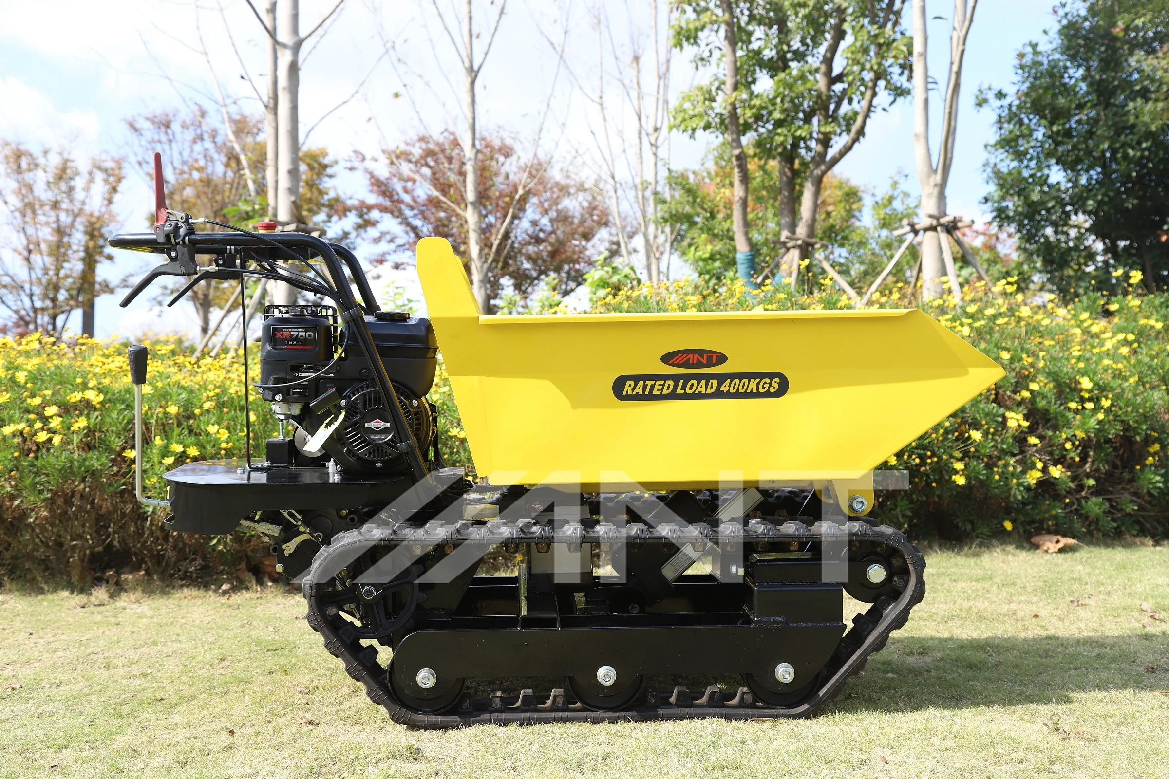 ANT High Load Mini Dumper Gasoline Engine Crawler Power Construction Mini Loader Dumper