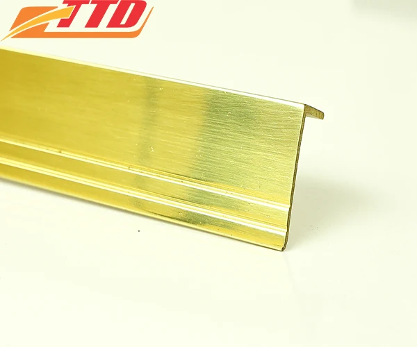 Brass Extrusion Floor Edge Trim Efficient Production- Give Me a Chance I Will Make You Satisfied: Thuan Thanh Dat