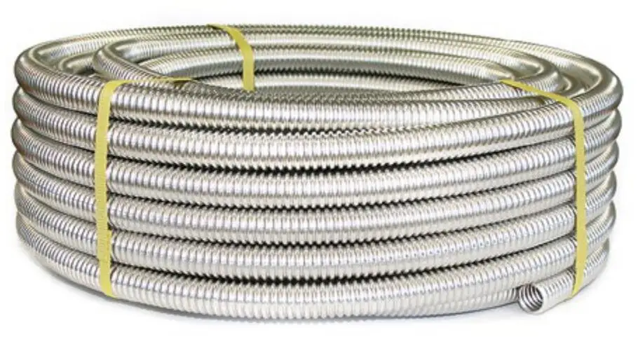 High Quality CSST Corrugated Stainless Steel Water Pipe 304 Flexible Metal Water Hose