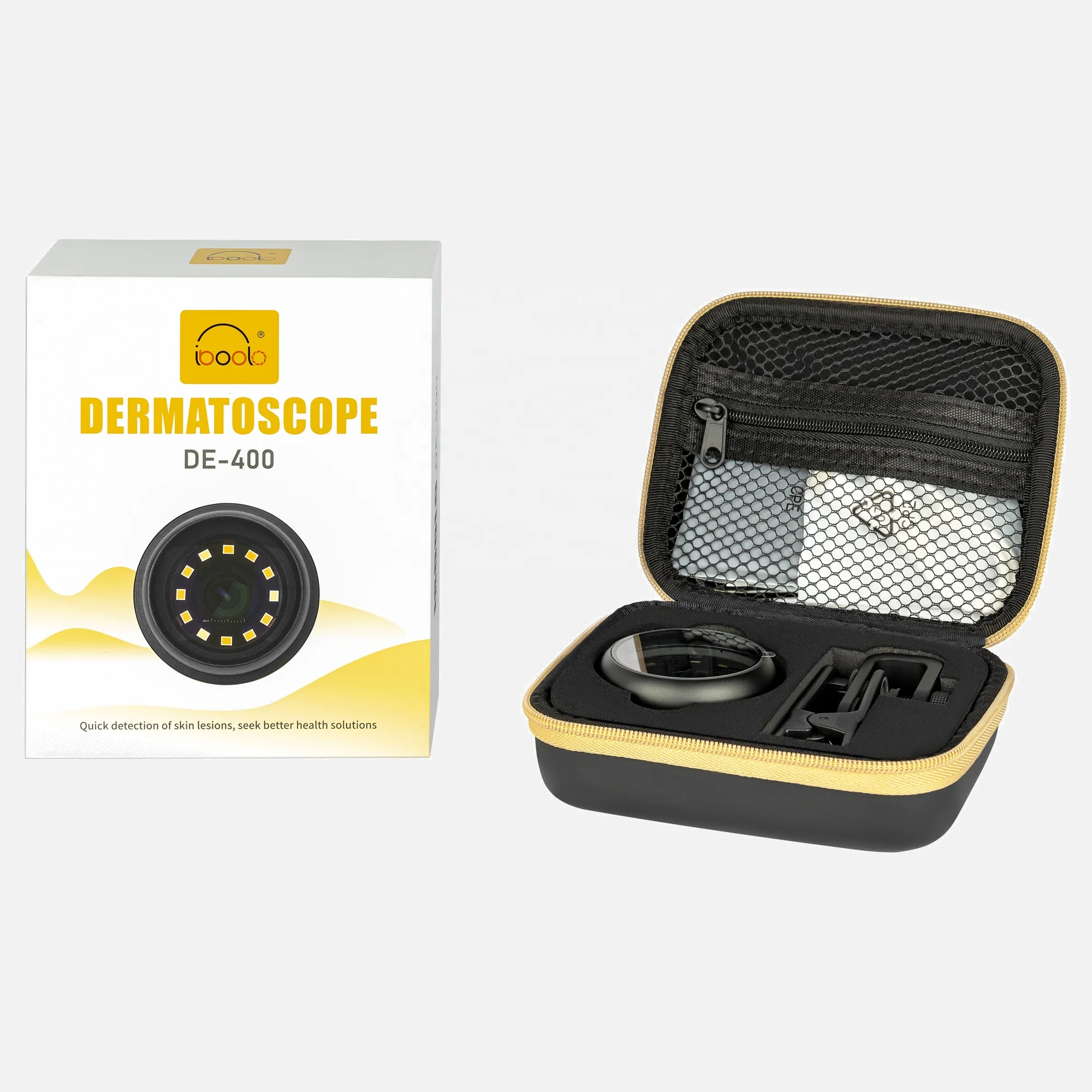 IBOOLO Hot Selling High Quality but Cheap Price DE-400 Mobile Phone Dermatoscope