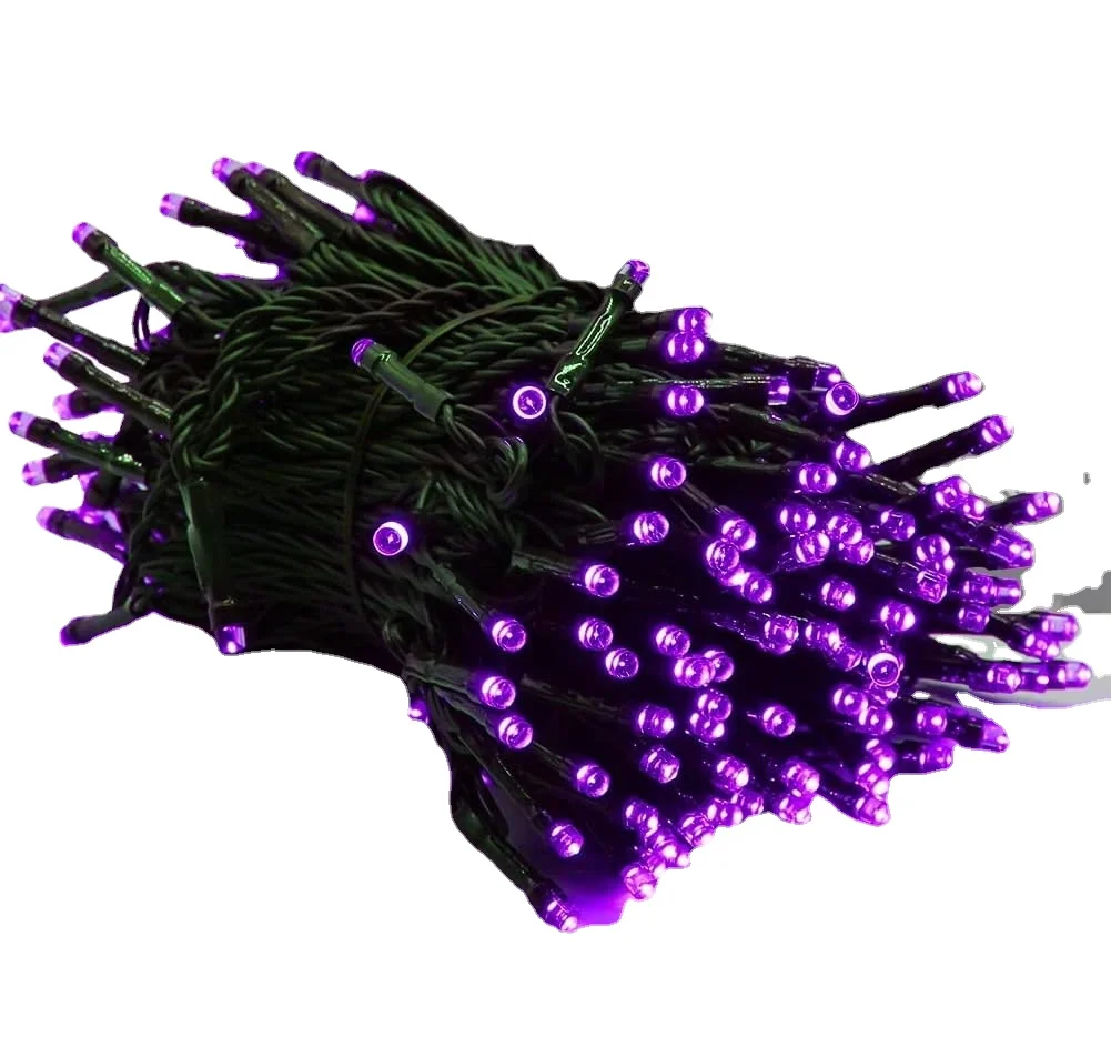 Водонепроницаемая Рождественская гирлянда для украшения свадебного магазина, светодиодная гирлянда, уличная комнатная вечеринка, 10 м, 20 м, 30 м, 50 м, 100 м, DC IP67