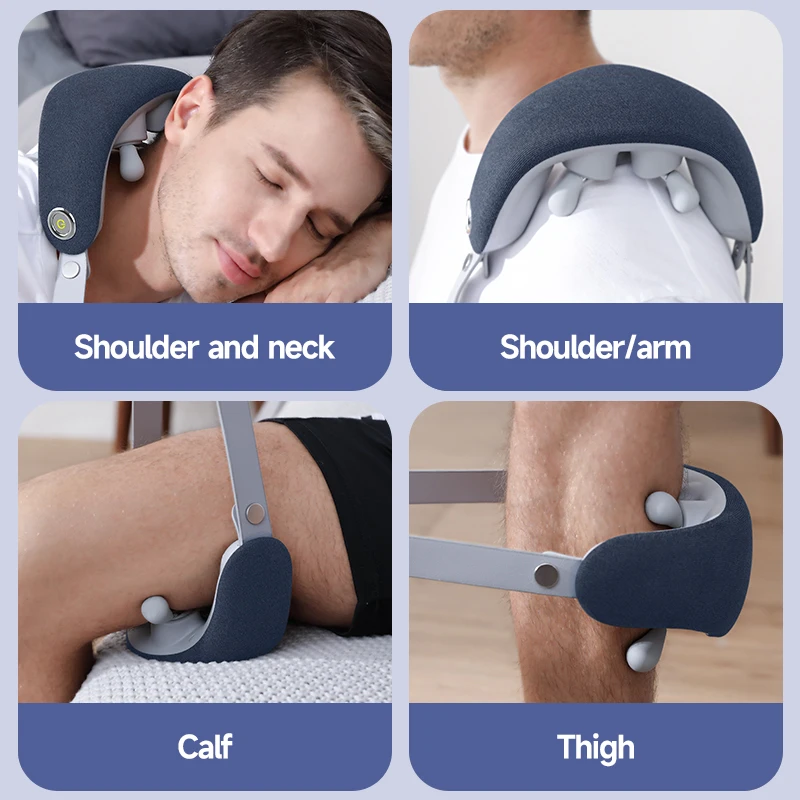 Electric Smart Shoulder and Shiatsu Neck Pain Relief Cervical Physiotherapy Massage Device