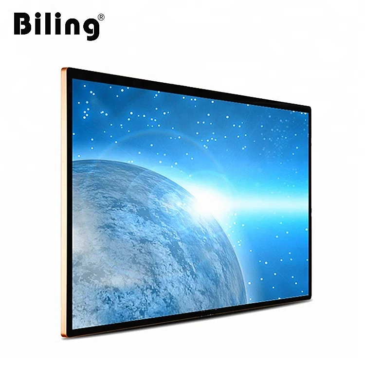 Full HD wall mounted lcd samsung lcd panel advertising display /LCD digital signage wall mount