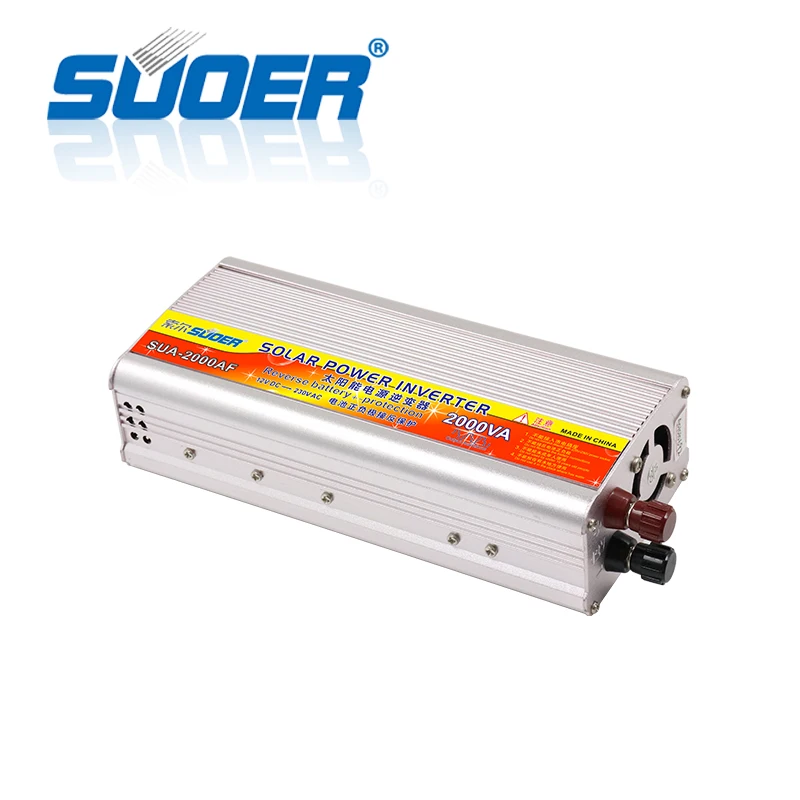 Suoer DC AC Inverter 2kw Solar Modified Power Inverter 12V 230V USB interface