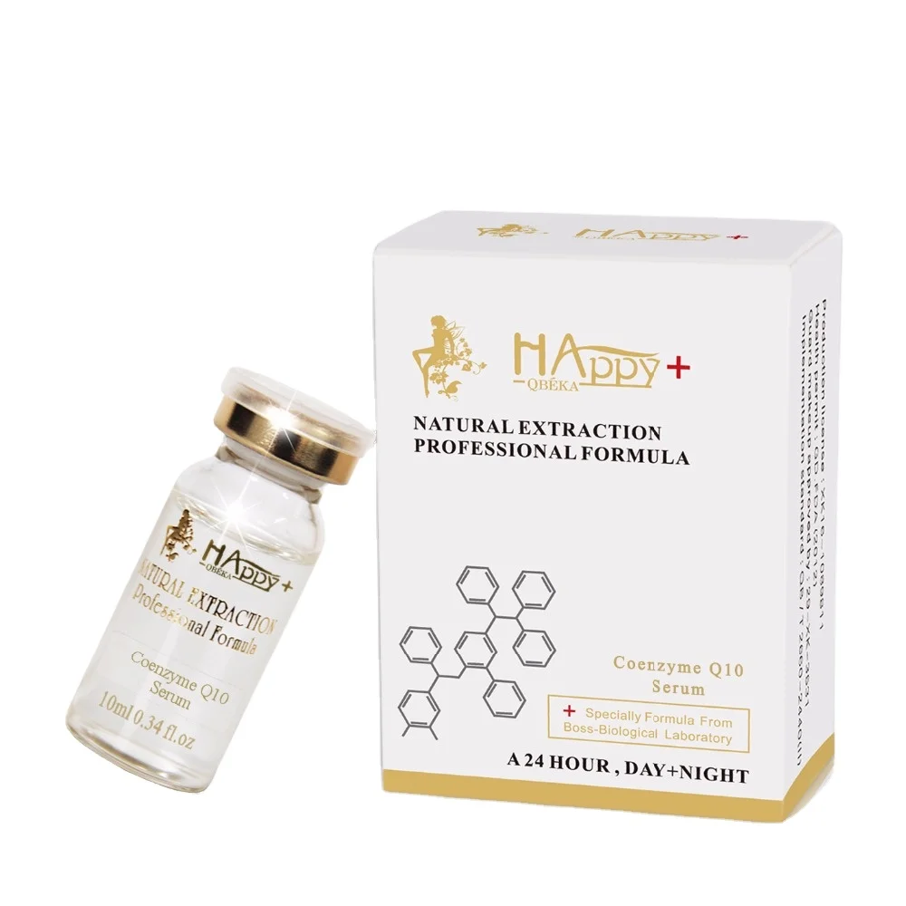 Happy+ QBEKA Ageless Miracle Coenzyme Q10 Moisturizing Vitamin C Serum 10ml