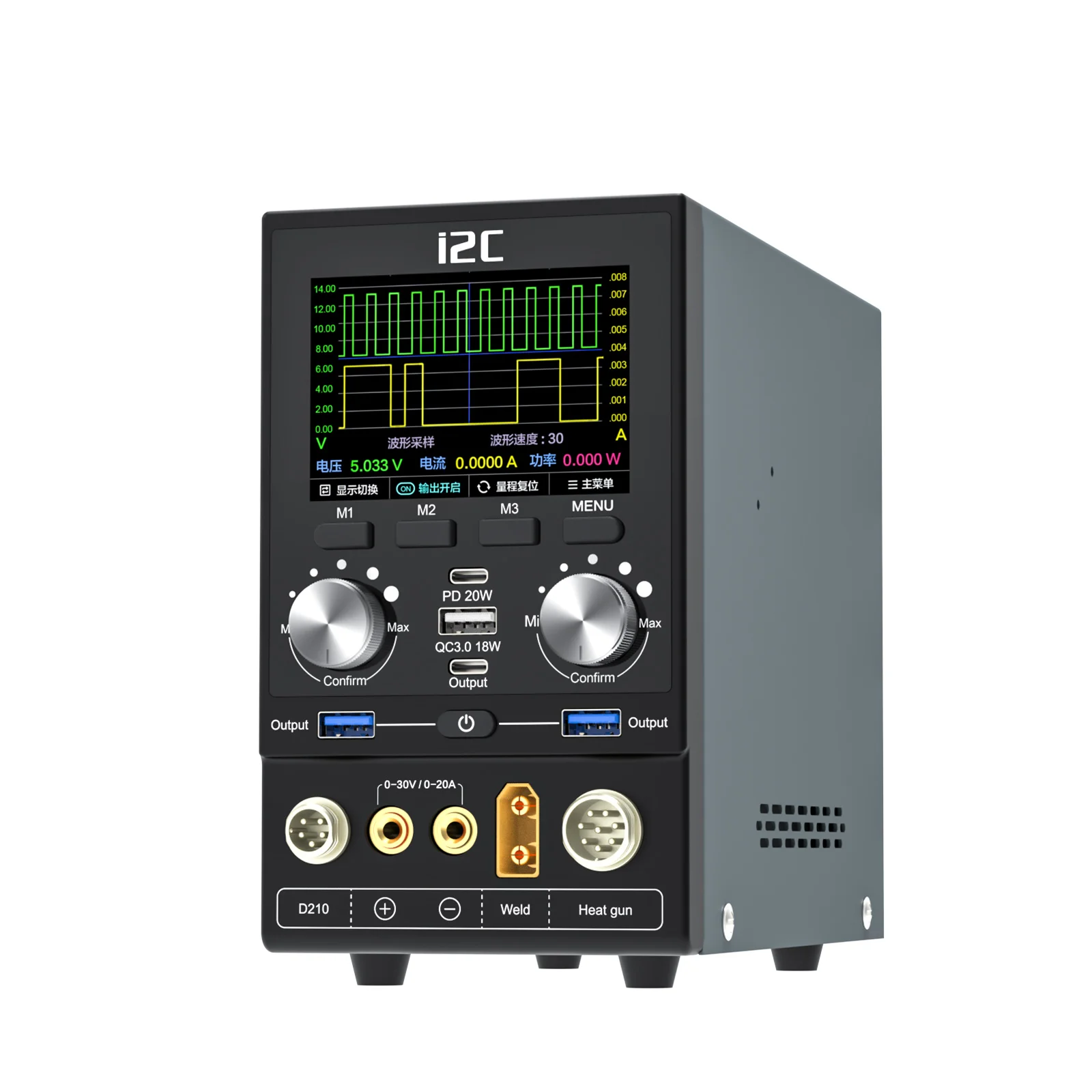 i2C P30 Mobile Phone Repair Platform Digital Power Supply Desoldering Station For iPhone X-15 Pro Max Screen Heating Separation