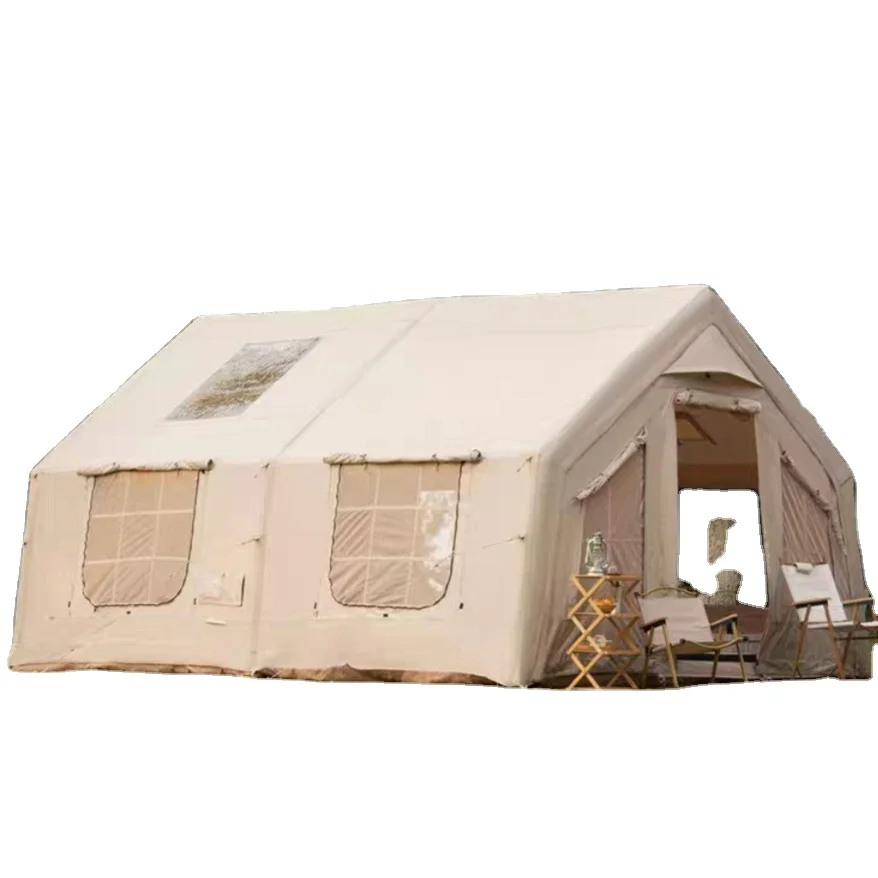 17.2 Luxury Inflatable Screen House Tent With Stove Hole