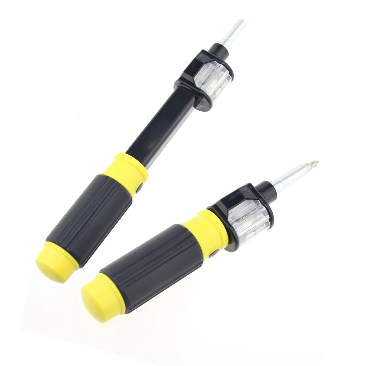 6 in 1 quick change twist screwdriver,portable easy change hand screwdriver