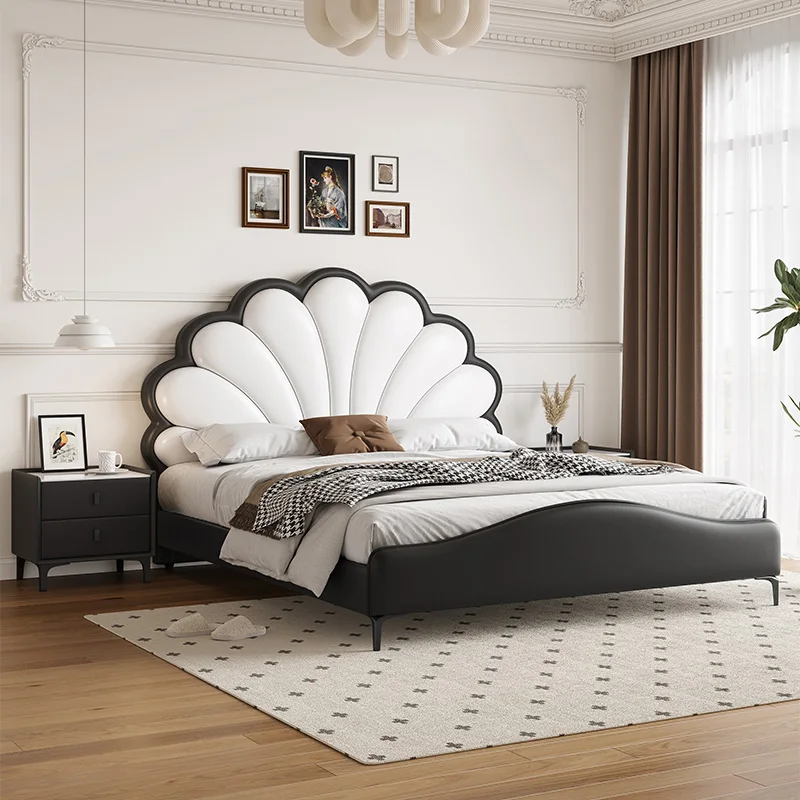 OEM Bedroom Set Soft Bed Queen Size Leather Bed Various Sizes Leather Soft King Bed