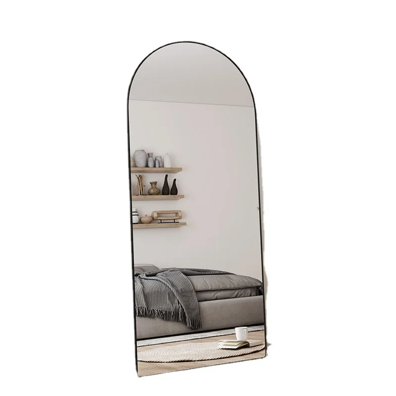 custom luxury home decor large black metal full length long big dressing hanging wall standing floor mirror