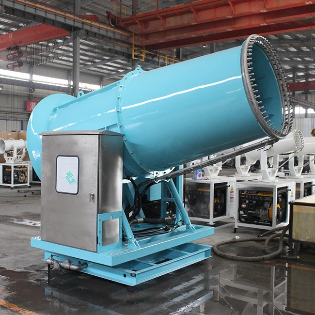 Fog Cannon Sprayer for Agricultural Orchard Construction Plant Mist Blower System High Pressure 100m Pump Metal Customized 2100