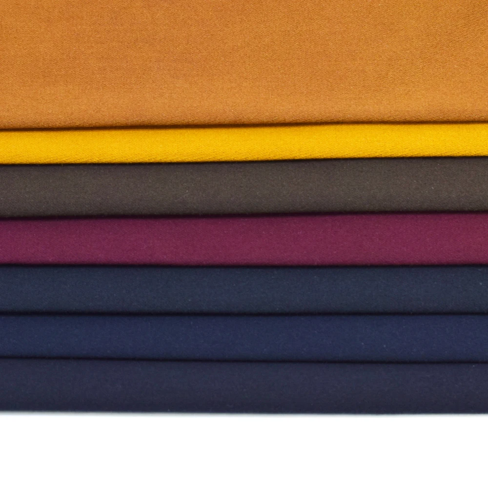 
wholesale cheap cotton modal material woven twill pants fabric for men trousers 