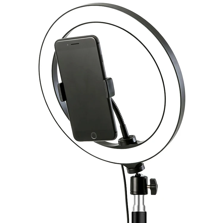 
Rechargeable Clip-on Fill In 120 Led Selfie Ring Light Lamp 3 Level Brightness For Make Up And Night Light 