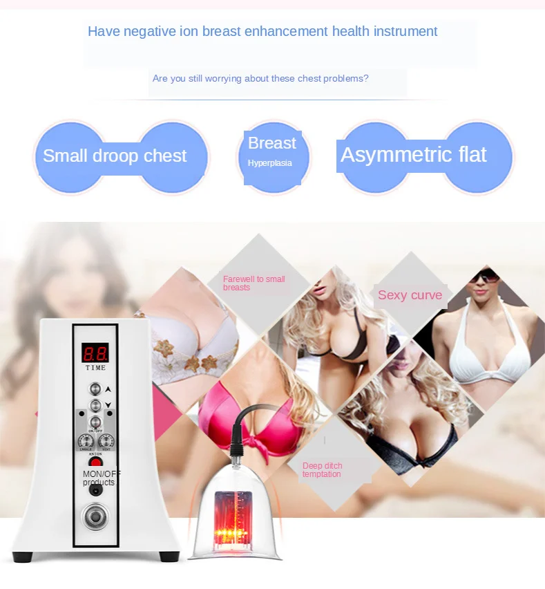 2024 Best Price Vacuum Breast and Buttocks Enlargement Machine Lifting Vacuum Cupping Butt Lifting Machine